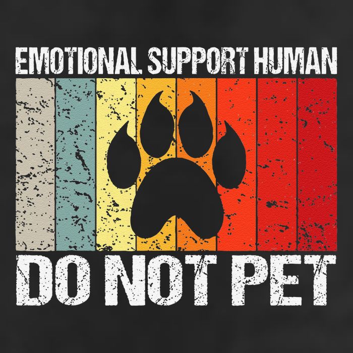 Emotional Support Husband Do Not Pet Golf Towel