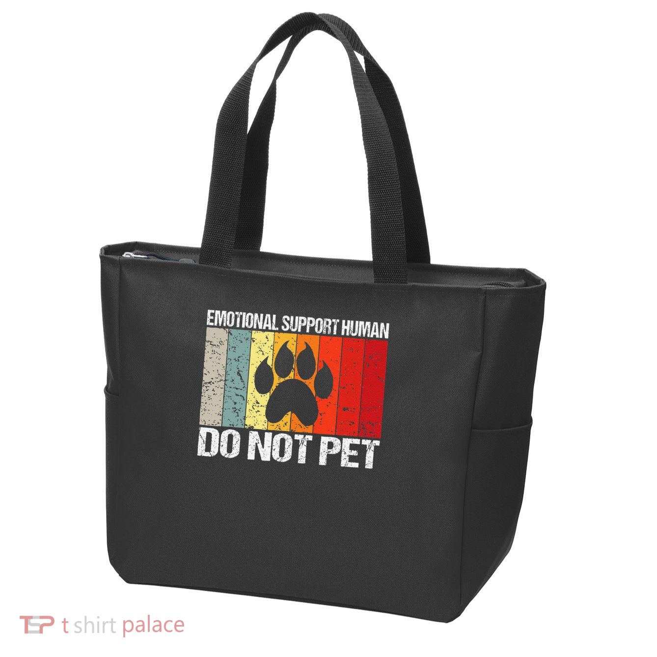 Emotional Support Husband Do Not Pet Zip Tote Bag