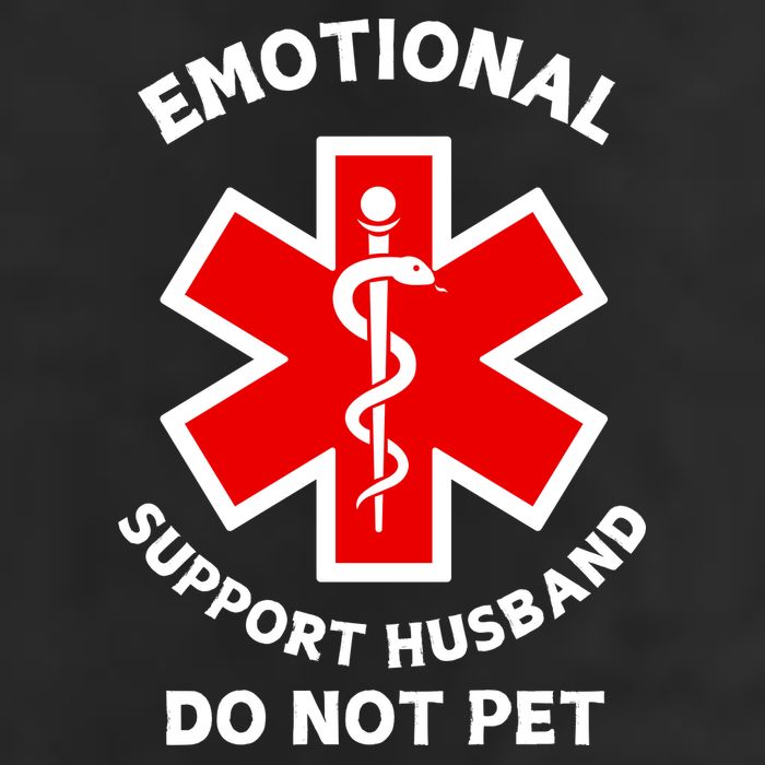 Emotional Support Husband Do Not Pet 15oz Campfire Ceramic Mug