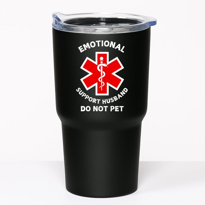 Emotional Support Husband Do Not Pet Tumbler
