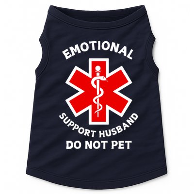 Emotional Support Husband Do Not Pet Doggie Tank