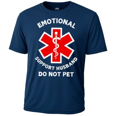 Emotional Support Husband Do Not Pet Performance Shirt