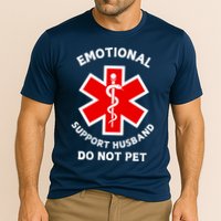 Emotional Support Husband Do Not Pet Performance Shirt