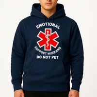 Emotional Support Husband Do Not Pet Hoodie
