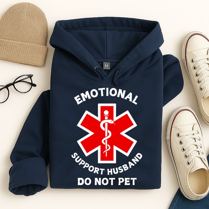 Emotional Support Husband Do Not Pet Hoodie