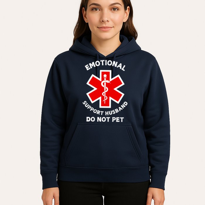 Emotional Support Husband Do Not Pet Hoodie
