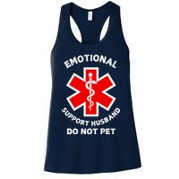 Emotional Support Husband Do Not Pet Womens Tank Top