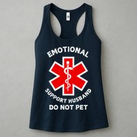 Emotional Support Husband Do Not Pet Womens Tank Top