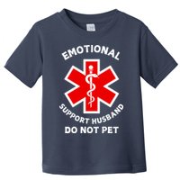 Emotional Support Husband Do Not Pet Toddler T-Shirt