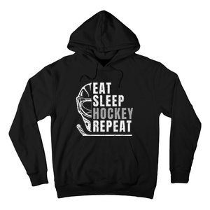 Eat Sleep Hockey Repeat Hoodie