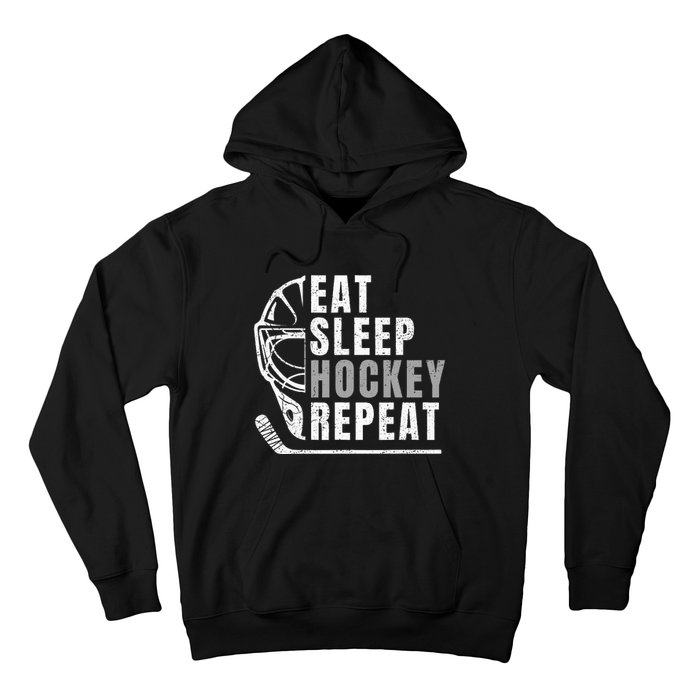 Eat Sleep Hockey Repeat Hoodie