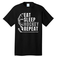 Eat Sleep Hockey Repeat Tall T-Shirt