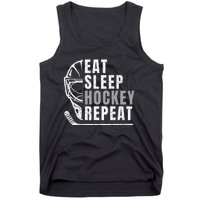 Eat Sleep Hockey Repeat Tank Top