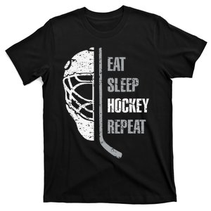 Eat Sleep Hockey Repeat Christmas For Hockey T-Shirt