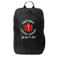 Emotional Support Husband Do Not Pet City Backpack