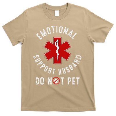 Emotional Support Husband Do Not Pet T-Shirt