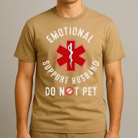 Emotional Support Husband Do Not Pet T-Shirt