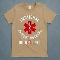 Emotional Support Husband Do Not Pet T-Shirt