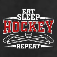 Eat Sleep Hockey Repeat For Hockey Player Adult Drive Performance Visor