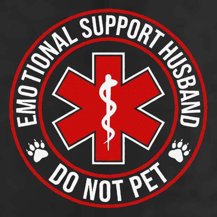 Emotional Support Husband Do Not Pet 15oz Campfire Ceramic Mug