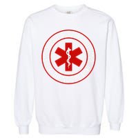 Emotional Support Husband Do Not Pet Garment-Dyed Sweatshirt