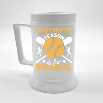 Every Season Is For Baseball Beer Stein