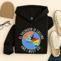 El Salvador Is Calling And I Must Go El Salvador Map Hoodie