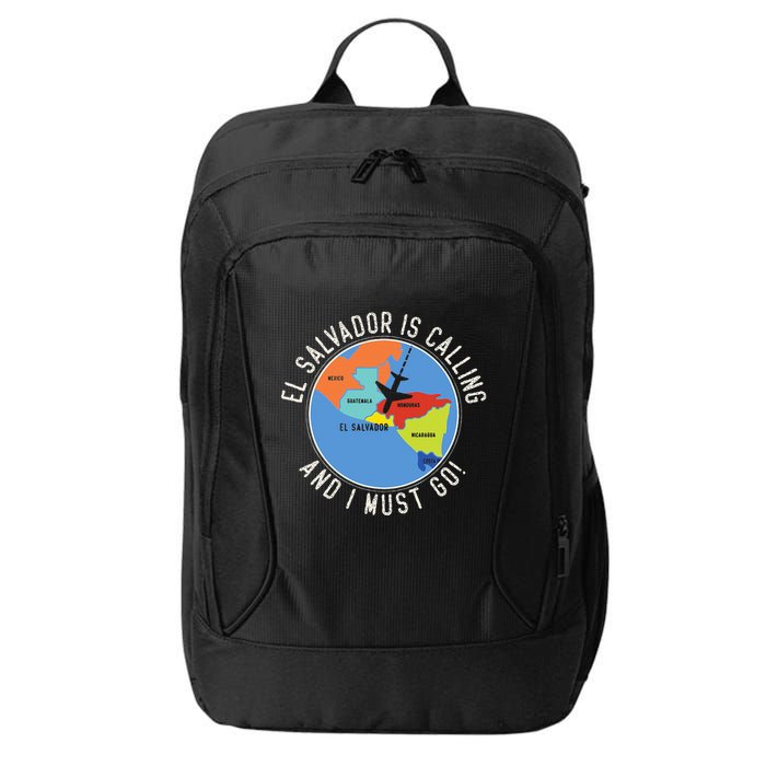 El Salvador Is Calling And I Must Go El Salvador Map City Backpack