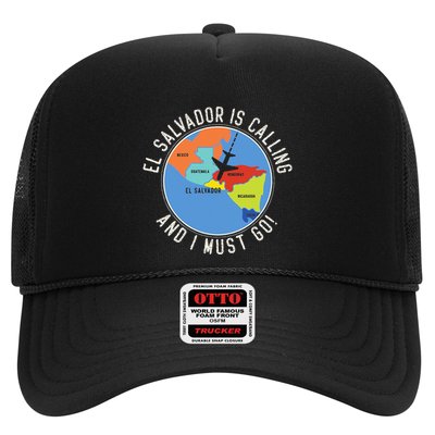 El Salvador Is Calling And I Must Go El Salvador Map Trucker Hat