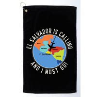 El Salvador Is Calling And I Must Go El Salvador Map Golf Towel