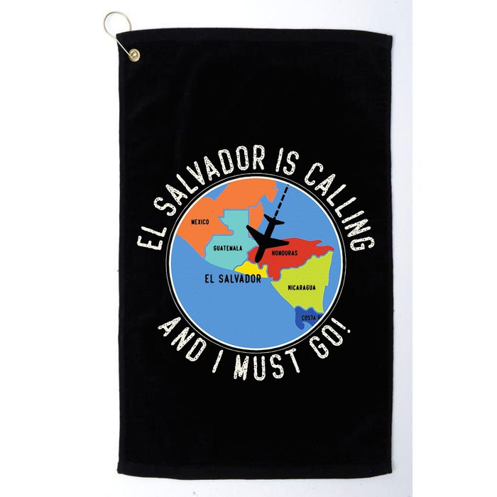 El Salvador Is Calling And I Must Go El Salvador Map Golf Towel