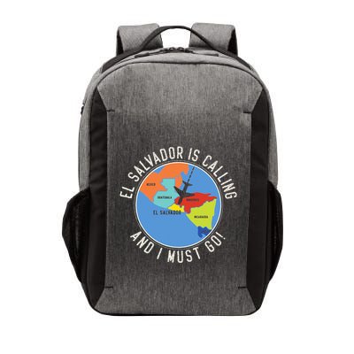 El Salvador Is Calling And I Must Go El Salvador Map Vector Backpack
