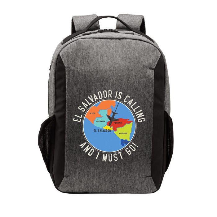El Salvador Is Calling And I Must Go El Salvador Map Vector Backpack