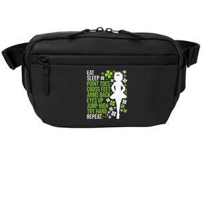 Eat Sleep Irish Dance Irish Dancer Ceili Reel Dance Feis Crossbody Pack