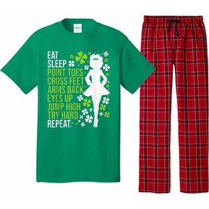 Eat Sleep Irish Dance Irish Dancer Ceili Reel Dance Feis Pajama Set