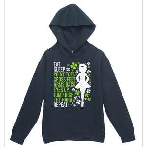 Eat Sleep Irish Dance Irish Dancer Ceili Reel Dance Feis Urban Pullover Hoodie