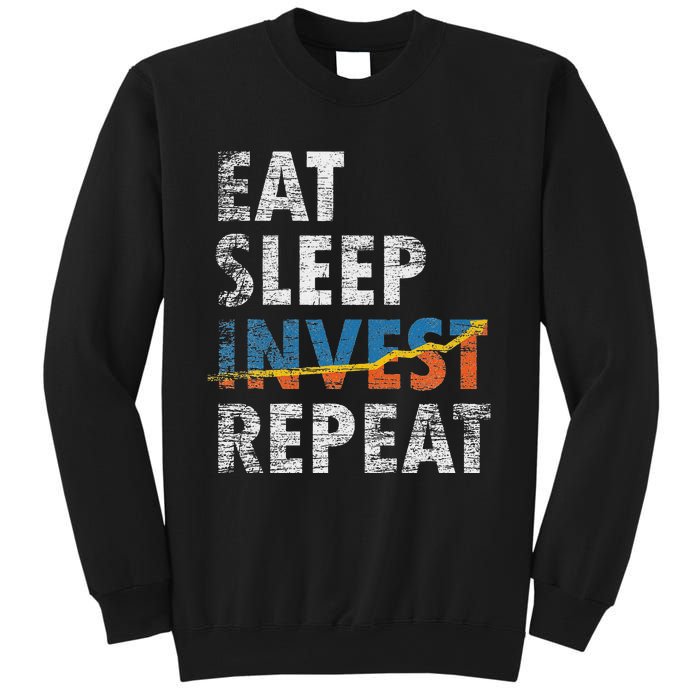 Eat Sleep Invest Repeat Investment Trading Sweatshirt