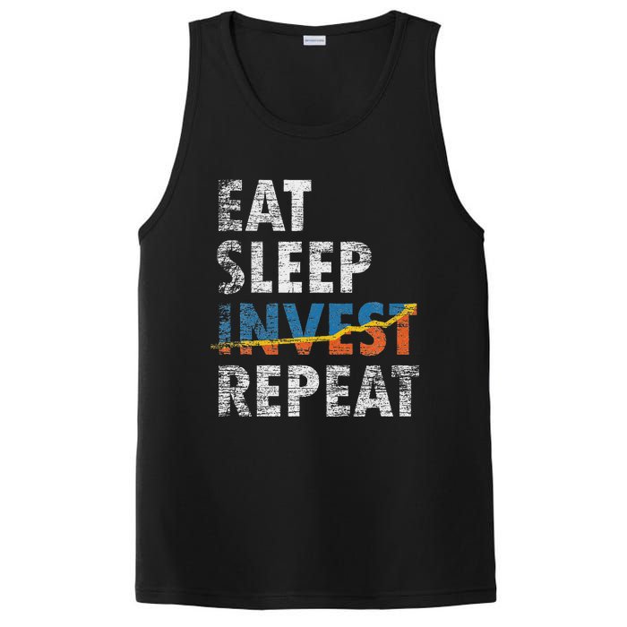 Eat Sleep Invest Repeat Investment Trading PosiCharge Competitor Tank