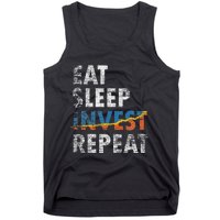 Eat Sleep Invest Repeat Investment Trading Tank Top