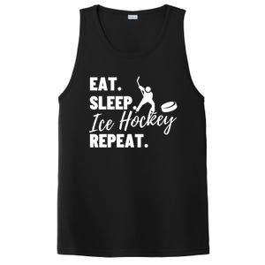 Eat Sleep Ice Hockey Repeat Ice Hockey Gift PosiCharge Competitor Tank