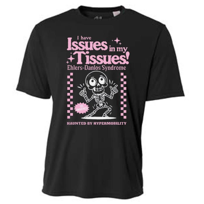 Ehlersdanlos Syndrome Issues In My Tissues Cute Eds Cooling Performance Crew T-Shirt