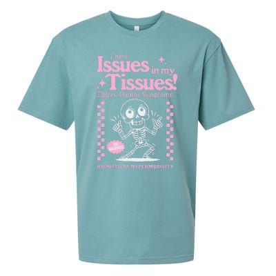 Ehlersdanlos Syndrome Issues In My Tissues Cute Eds Sueded Cloud Jersey T-Shirt