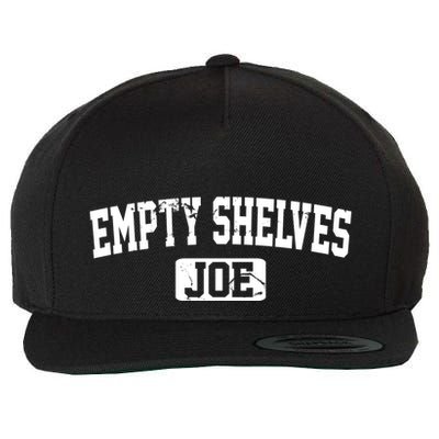 Empty Shelves Joe Vintage Logo Wool Snapback Cap