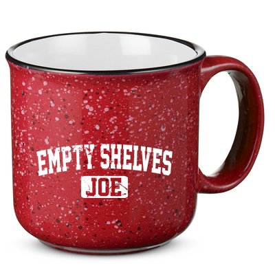 Empty Shelves Joe Vintage Logo 15oz Campfire Ceramic Mug