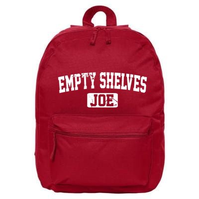 Empty Shelves Joe Vintage Logo 16 in Basic Backpack
