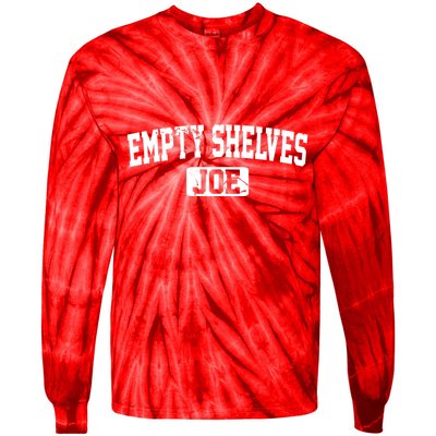 Empty Shelves Joe Vintage Logo Tie-Dye Long Sleeve Shirt
