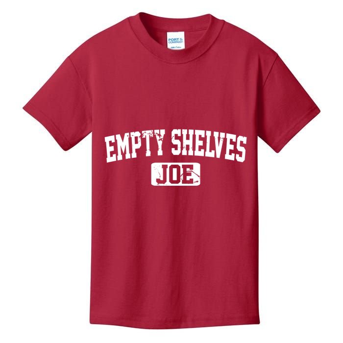 Empty Shelves Joe Vintage Logo Kids T-Shirt