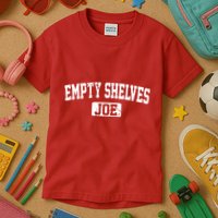 Empty Shelves Joe Vintage Logo Kids T-Shirt