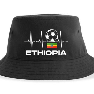 Ethiopia Soccer Jersey Gift Ethiopian Football Gifcool Gift Cute Gift Sustainable Bucket Hat