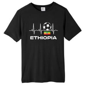 Ethiopia Soccer Jersey Gift Ethiopian Football Gifcool Gift Cute Gift Tall Fusion ChromaSoft Performance T-Shirt